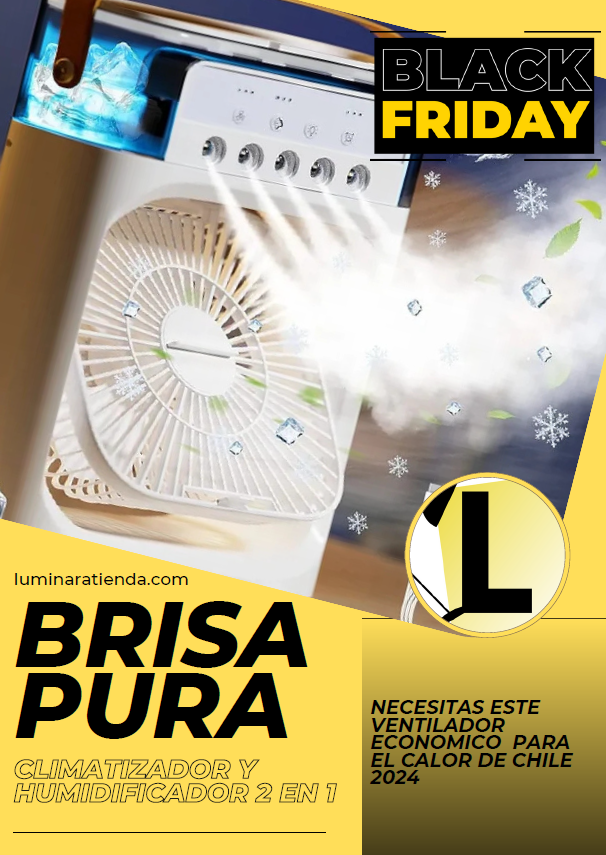 Brisa Pura™: Climatizador y Humidificador 2 en 1